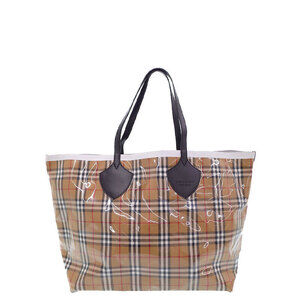 Burberry Check Tote Bag
